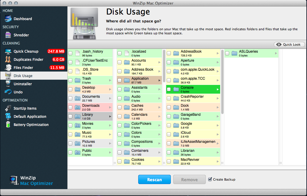 mo_Disk usage