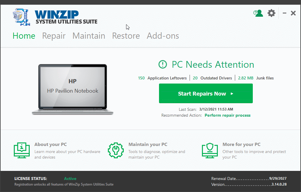 winzip utilities